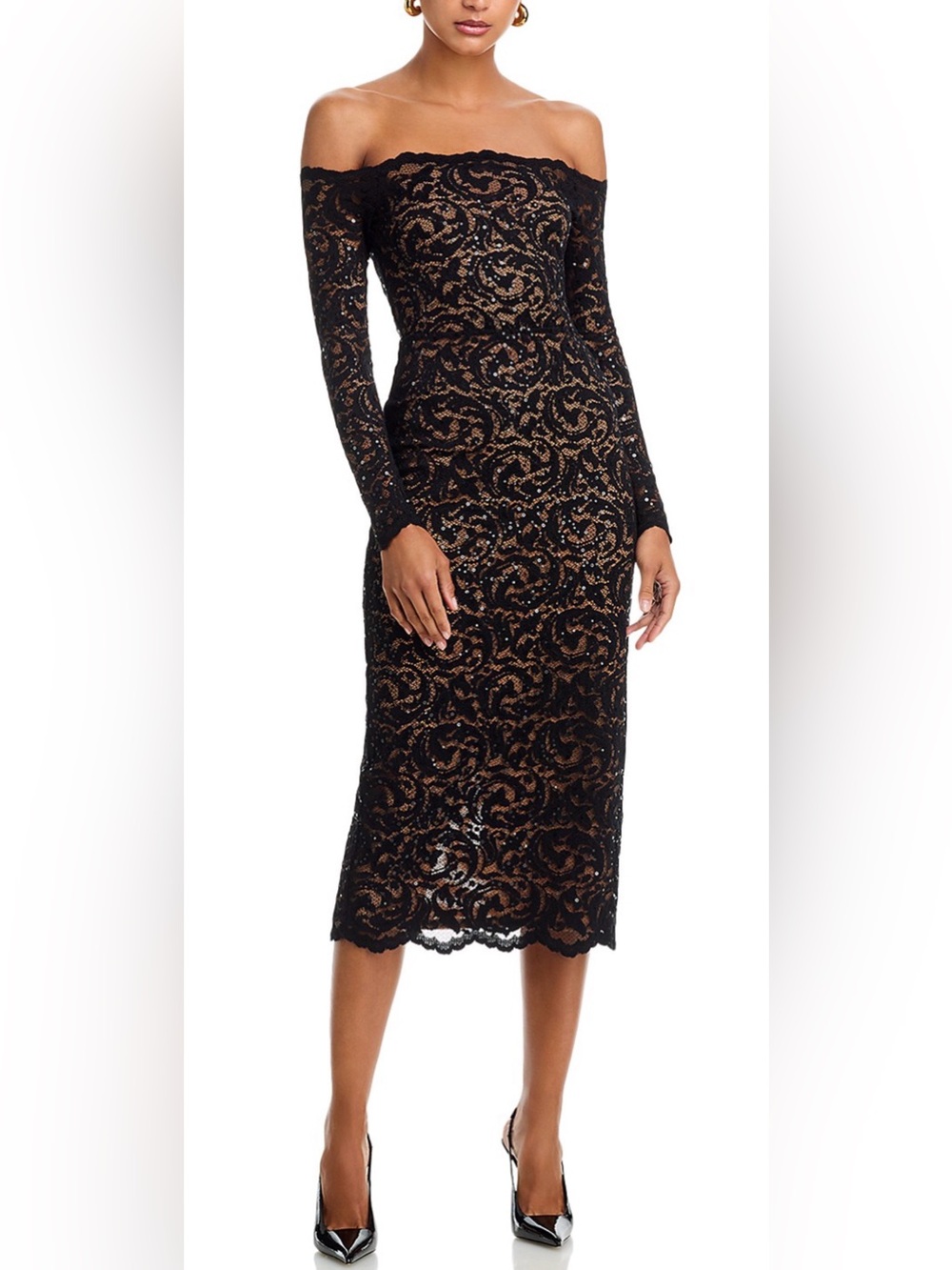 L'AGENCE Lindsay Lace Dress